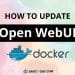 How to update Open WebUI in Docker